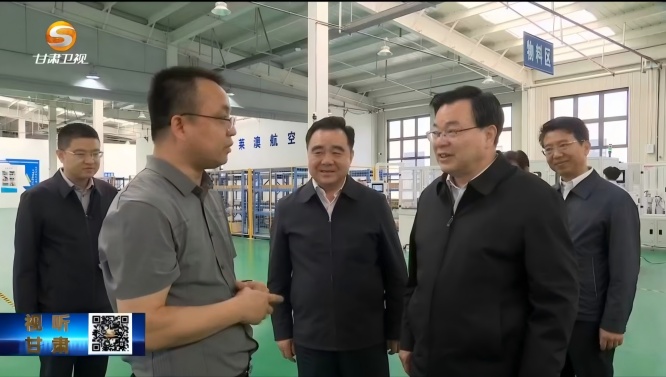 甘肃省委书记胡昌升莅临庆阳分公司调研
